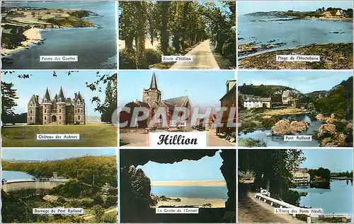 Cartes postales moderne Hillion Pointe des Guettes Route d'Hillion Plage de l'Hostellerie Pointe des Guettes Plage de l'