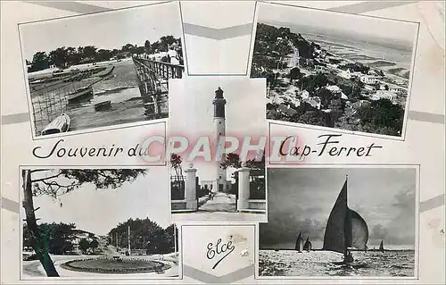Cartes postales moderne Souvenir du Cap Ferret Elce Phare