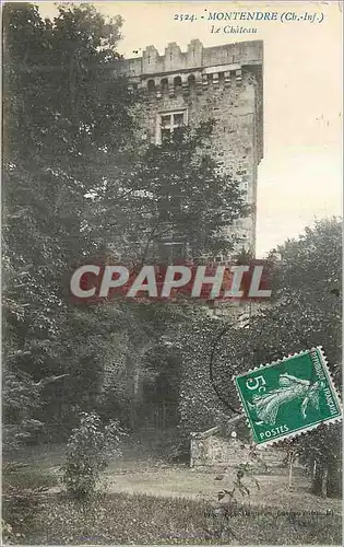 Cartes postales Montendre (Ch Inf) le Chateau
