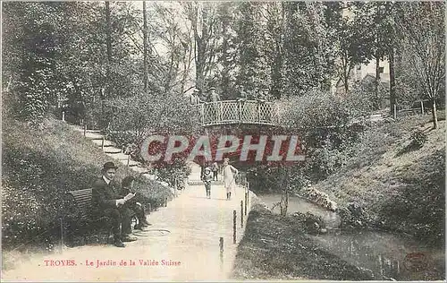 Cartes postales Troyes le Jardin de la Vallee Suisse