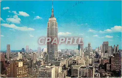 Cartes postales moderne Empire State Building New York City the Tallest Building in the World Towers 1472 Feet