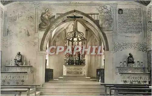 Cartes postales moderne Flueli Ranft Jnneres der Untern Ranftkapelle Christ