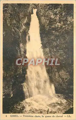 Cartes postales Gimel Troisieme Chute la Queue de Cheval