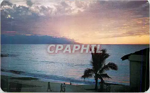 Cartes postales moderne Puerto Vallarta Mexico Beautiful Twilight View
