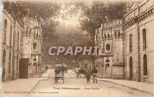Cartes postales Toul Pittoresque Porte Moselle