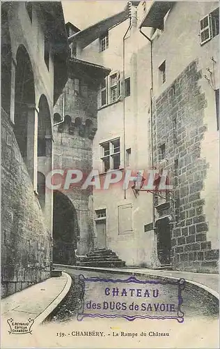 Cartes postales Chambery la Rampe du Chateau
