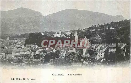 Cartes postales Chambery vue Generale