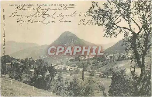 Cartes postales Environs de Chambery Saint Geoire et le Mont Saint Michel