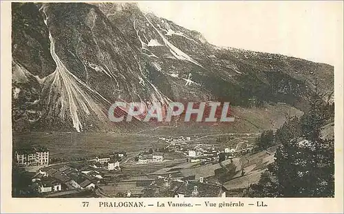 Cartes postales Pralognan la Vanoise vue Generale