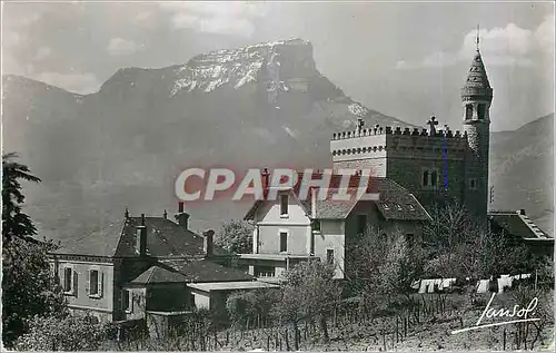 Cartes postales moderne Chignin (Savoie) le Clos Saint Anthelme et le Mont Granier (alt 1938m)