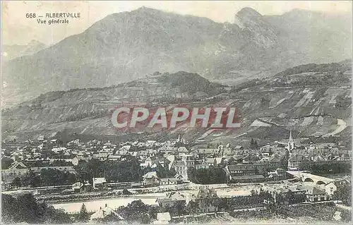 Cartes postales Albertville Vue Generale