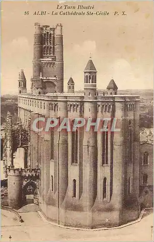 Ansichtskarte AK Albi la Cathedrale Ste Cecile le Tarn Illustre
