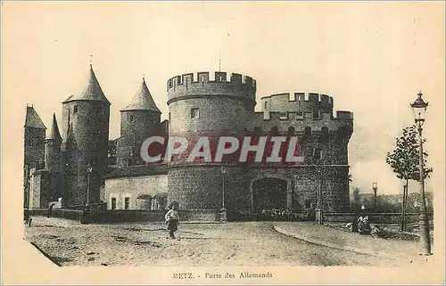 Cartes postales Metz Porte des Allemands