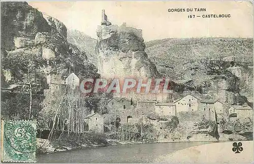 Cartes postales Gorges du Tarn Castelbouc