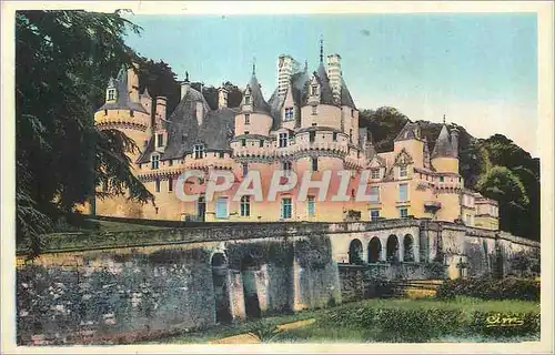 Moderne Karte Usse (I et L) Chateau XVe et XVIe siecles