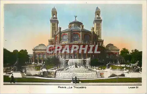 Cartes postales moderne Paris Le Trocadero