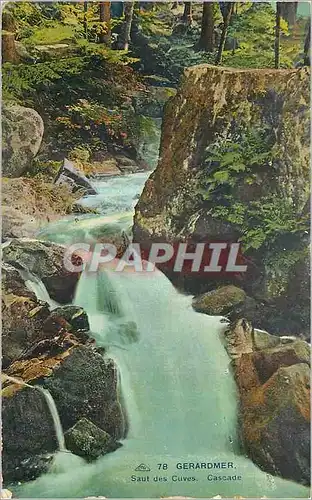 Cartes postales Gerardmer Saut des Cuves Cascade