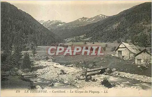 Cartes postales Le Thiervoz Curtillard La Gorges du Pleyney