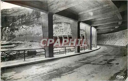 Cartes postales moderne Barrage de Tignes (Savoie) Un Tunnel routier de la route de Val d'Isere
