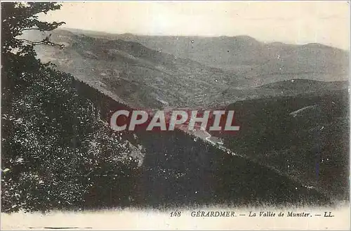 Cartes postales Gerardmer La Vallee de Munster
