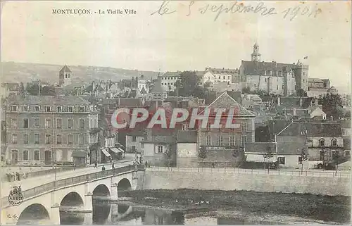 Cartes postales Montlucon La Vieille Ville