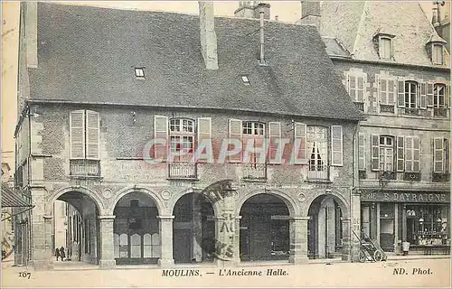 Cartes postales Moulins L'Ancienne Halle