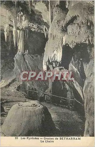 Cartes postales Les Pyrenees Grottes de Betharram La Chaire