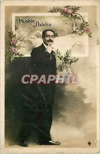 Cartes postales Bonne Annee Hommes