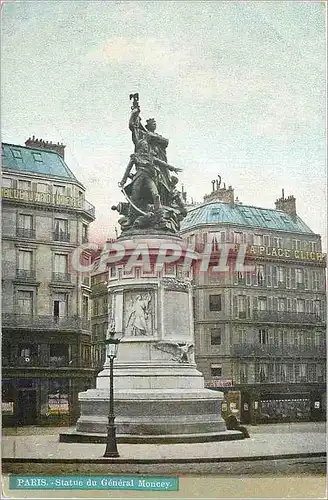 Cartes postales Paris Statue Moncey Place Clichy