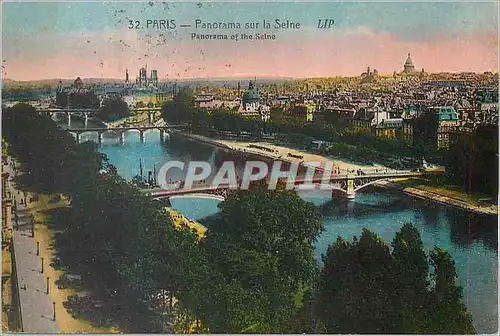 Cartes postales Paris Panorama des sur la Seine