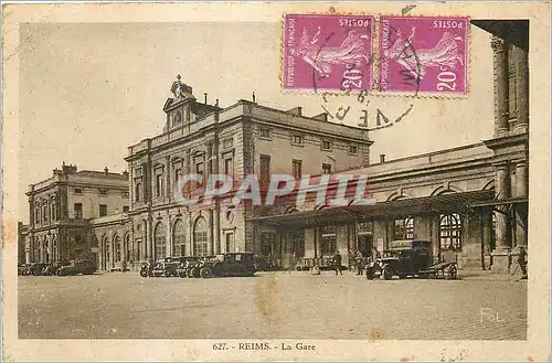Cartes postales Reims La Gare