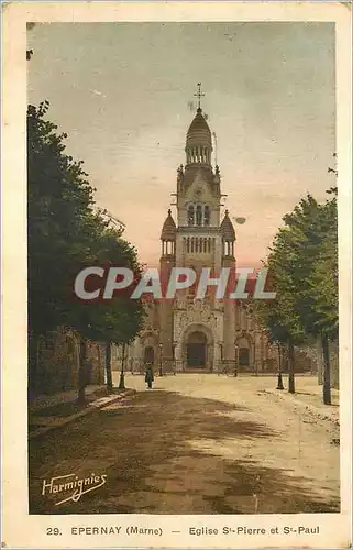 Ansichtskarte AK Epernay (Marne) Eglise St Pierre et St Paul