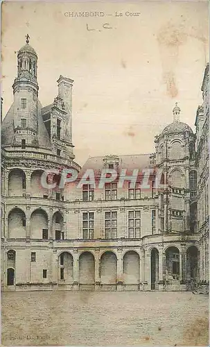 Cartes postales Chambord La Cour