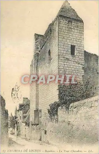 Cartes postales Environs de Loches Beanlieu La Tour Chevelou