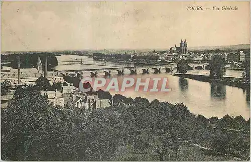 Cartes postales Tours Vue Generale