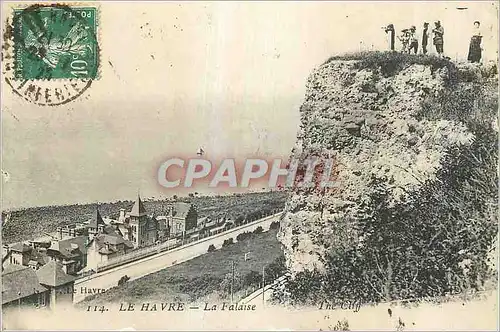 Cartes postales Le Havre La Falaise