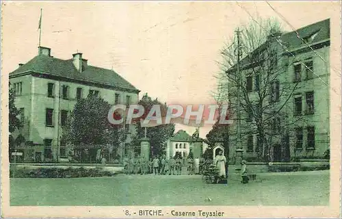 Cartes postales Bitche Caserne Teyssier Militaria