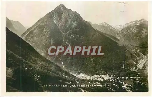 Cartes postales moderne Les Pyrenees Cauterets Le Peguere