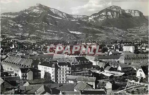 Moderne Karte Chambery (Savoie) Vue generale Le Nivolet et le Pennay