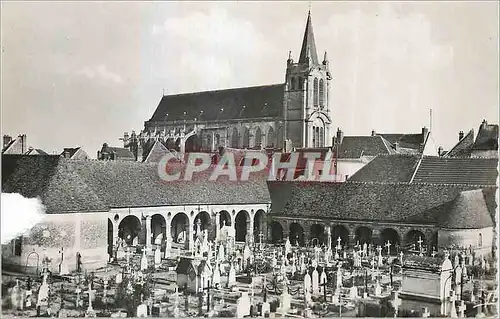 Cartes postales moderne Montfort L'Amaury (S et O) Vue du Cloitre et de l'Abbatiale