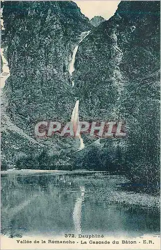 Cartes postales Dauphine Vallee de la Romanche La Cascade du Baton