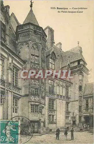 Cartes postales Bourges Cour Interieur du Palais Jacques Coeur