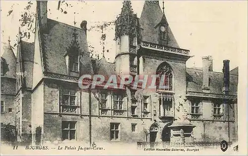 Cartes postales Bourges Le Palais Jacques Coeur