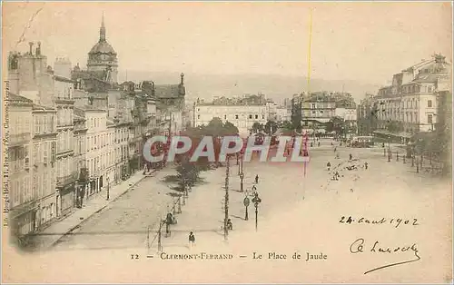 Cartes postales Clermont Ferrand La Place de Jaude