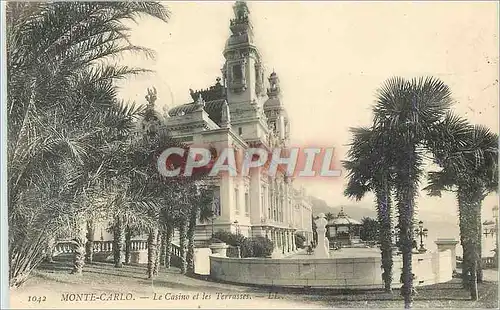 Cartes postales Monte Carlo Le Casino et les Terrasses