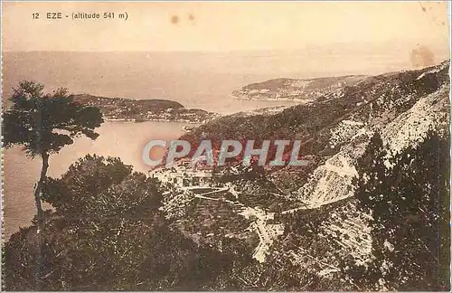 Cartes postales Eze (altitude 541m)