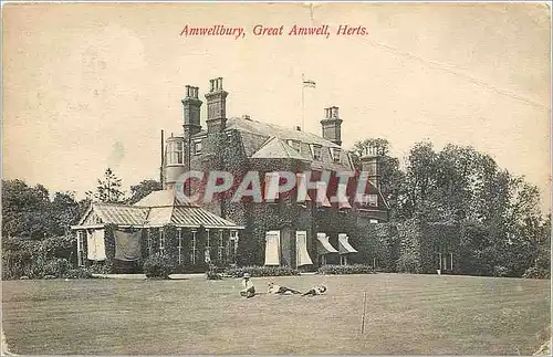 Cartes postales Amwellbury Great Amwell Herts