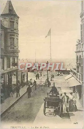 REPRO Trouville La Rue de Paris