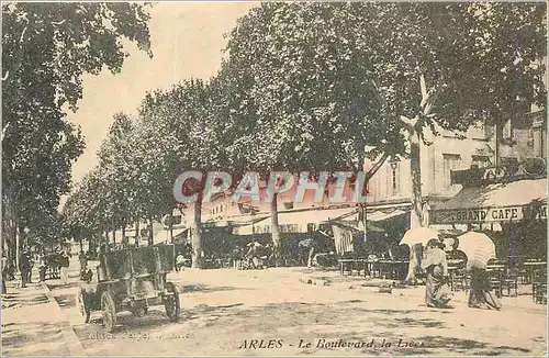 REPRO Arles Le Boulevard la Lices Automobile