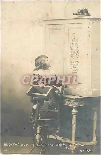 Cartes postales De l'audace encore de l'audace et toujours de l'audace